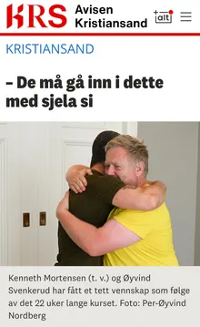 KRS-avisen: De må gå inn i dette med sjela si